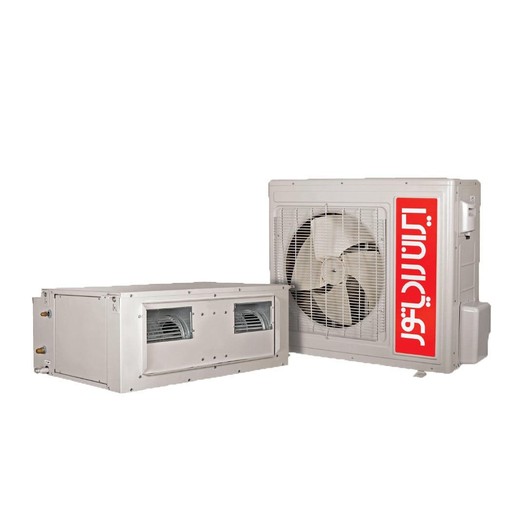 داکت اسپلیت ایران رادیاتور 24000 BTU گرید A