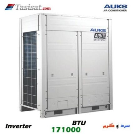 مالتی اسپلیت آکس AUKS اینورتر ظرفیت 171000 BTU مدل AARV-H500/5R1MA-P