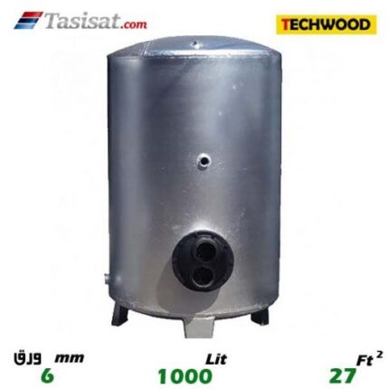 منبع کویل دار ایستاده 1000 لیتری تکوود TECHWOOD ورق 6