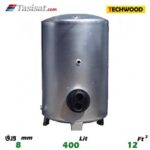 منبع کویل دار ایستاده 400 لیتری تکوود TECHWOOD ورق 8