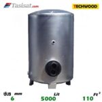 منبع کویل دار ایستاده 5000 لیتری تکوود TECHWOOD ورق 6