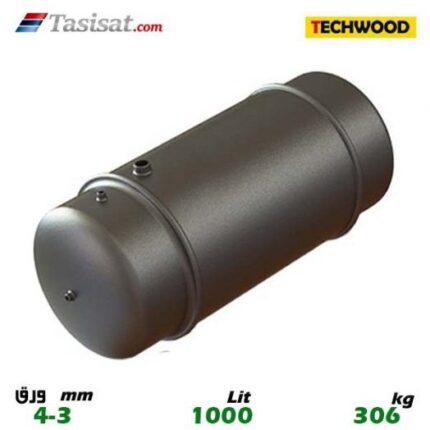 منبع دوجداره 1000 لیتری تکوود TECHWOOD ورق 3-4