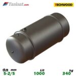 منبع دوجداره 1000 لیتری تکوود TECHWOOD ورق 2/5-5