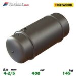 منبع دوجداره 400 لیتری تکوود TECHWOOD ورق 2/5-4