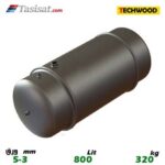 منبع دوجداره 800 لیتری تکوود TECHWOOD ورق 2/5-5