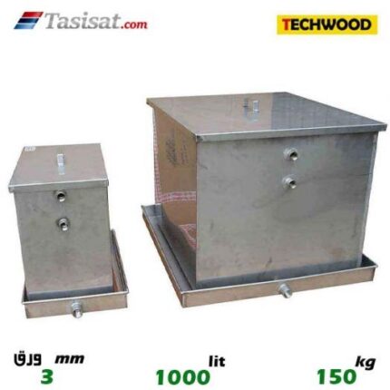 منبع انبساط باز 1000 لیتری تکوود TECHWOOD ورق 3