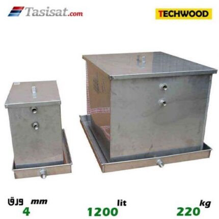 منبع انبساط باز 1200 لیتری تکوود TECHWOOD ورق 4