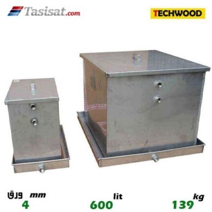 منبع انبساط باز 600 لیتری تکوود TECHWOOD ورق 4