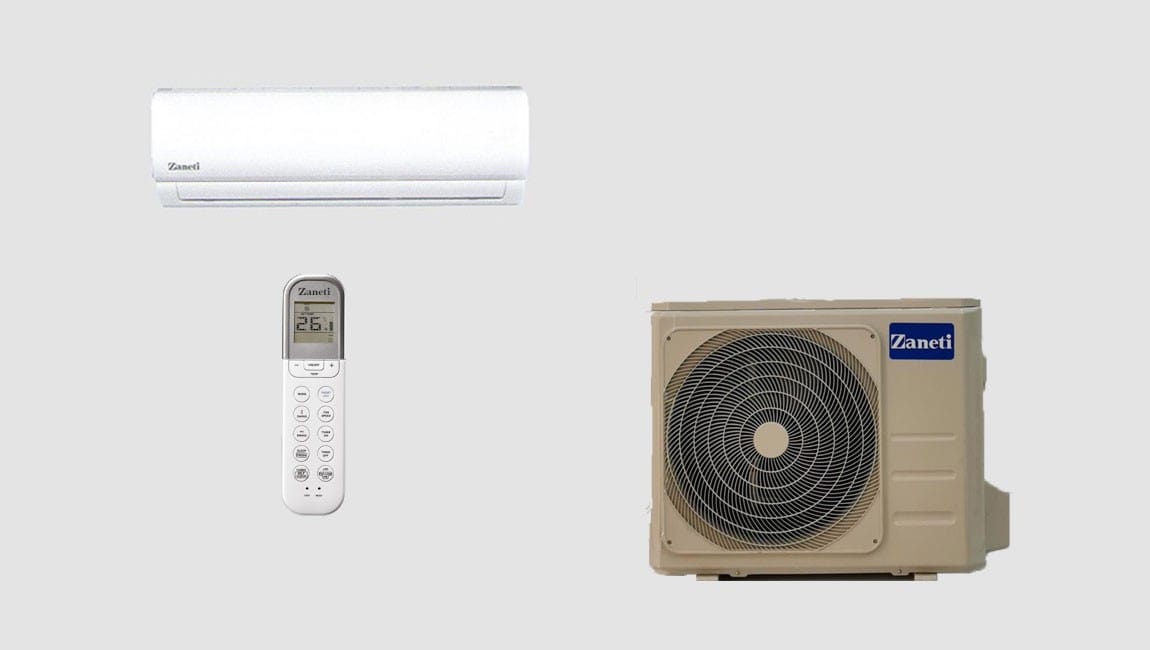 کولر گازی حاره ای زانتی اینورتر 24000 BTU مدل ZMSA-24CO3PBAA