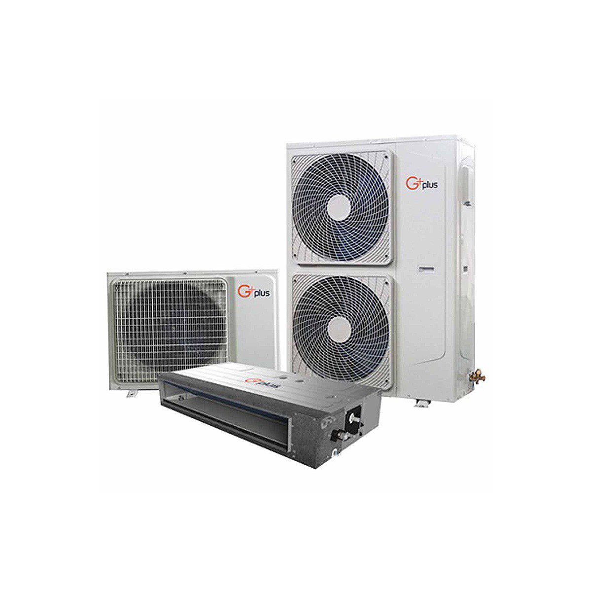 داکت اسپلیت اینورتر جی پلاس 36000 BTU سری K مدل GCD-36K6HR3