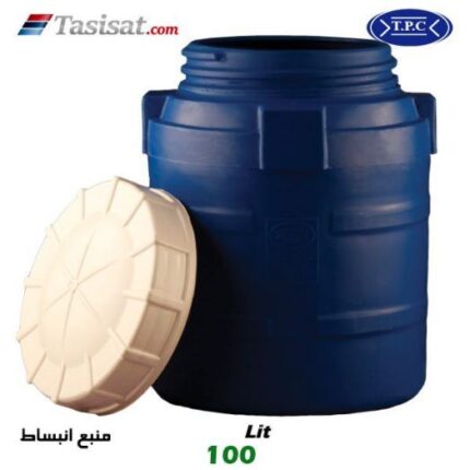 منبع انبساط پلاستیکی طبرستان 100 لیتری عمودی لایه آبی