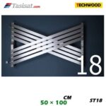 رادیاتور استیل تکوود Techwood سایز 50*100 مدل ST18