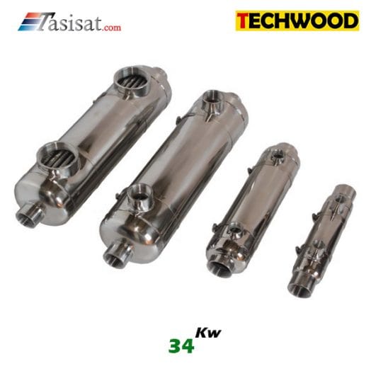 مبدل حرارتی تکوود 34 Kw مدل TECH-PS34