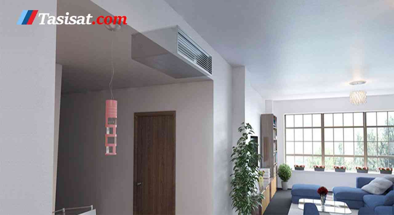 فن کویل سقفی توکار تهویه
