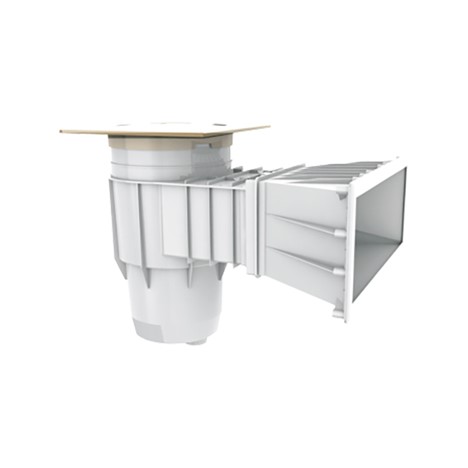 اسکیمر دهنه باز کوچک استخر ایمکس EMAUX مدل EM 0020-R