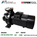 پمپ های بدنه چدن و پروانه استیل HYPERPOOL سری CM SERIES مدل CM 32-250/75D