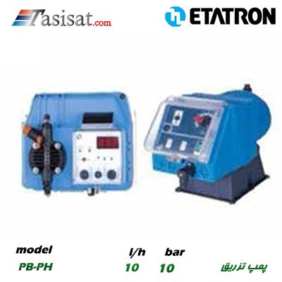 پمپ تزریق هوشمند ETATRON با خروجی 4 تا 20 میلی آمپرسری PB-PH مدل PB-PH