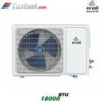 کولر گازی پنجره ای ایوولی EVVOLI ظرفیت 18000 BTU