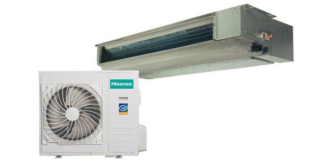 داکت اسپلیت اینورتر هایسنس 30000 BTU مدل HID-30