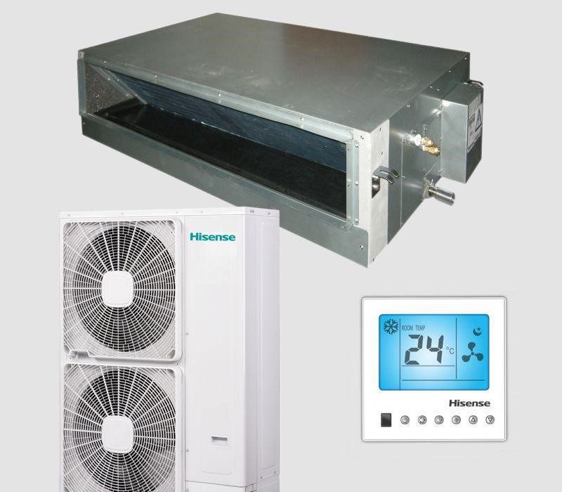 داکت اسپلیت اینورتر هایسنس 48000 BTU مدل HID-48