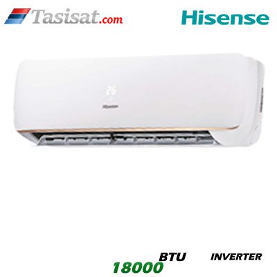کولر گازی اینورتر هایسنس ۱۸۰۰۰ BTU گرید A مدل HIH-18TG