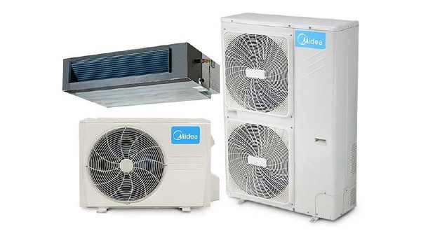 داکت اسپلیت اینورتر میدیا 48000 BTU سری M مدل FL-DMI-48HR