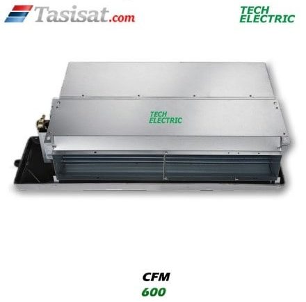 فن کویل سقفی توکار تک الکتریک 600 CFM