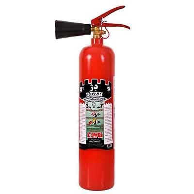کپسول آتش نشانی 30 کیلویی CO2 بایا سیلندر چرخ دار ( ارابه دار )