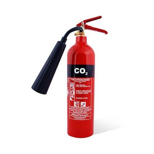 کپسول آتش نشانی 30 کیلویی CO2 بایا سیلندر چرخ دار ( ارابه دار )