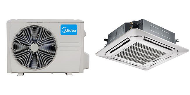 داکت اسپلیت اینورتر میدیا 48000 BTU سری MDV مدل MCR3-X140M