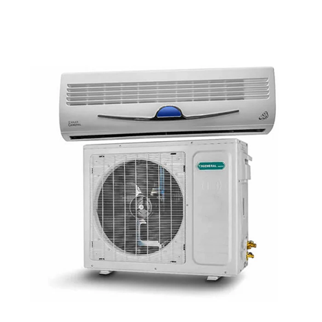 کولر گازی جنرال کول هیت 18000 BTU  گرید A