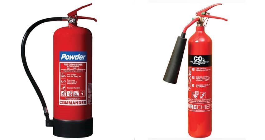 کپسول آتش نشانی 4 کیلویی پودری ( پودر و گاز ) پیشرام