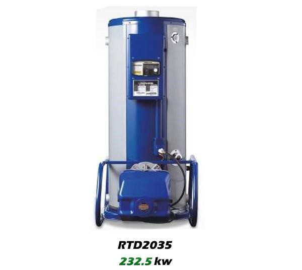 پکیج زمینی گازوئیلی ناوین سری RTD