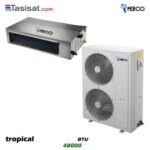 داکت اسپلیت مرکو MERCO ظرفیت 48000 حاره ای مدل GDS-48P3T3/R1