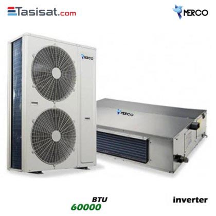 داکت اسپلیت مرکو MERCO ظرفیت 60000 اینورتر مدل GDS-60P3T1A