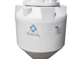 منبع آب پلاستیکی طبرستان 500 لیتری قیفی
