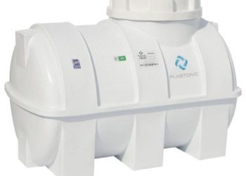 منبع آب پلاستیکی طبرستان 250 لیتری افقی
