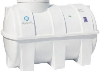 منبع آب پلاستیکی طبرستان 750 لیتری افقی